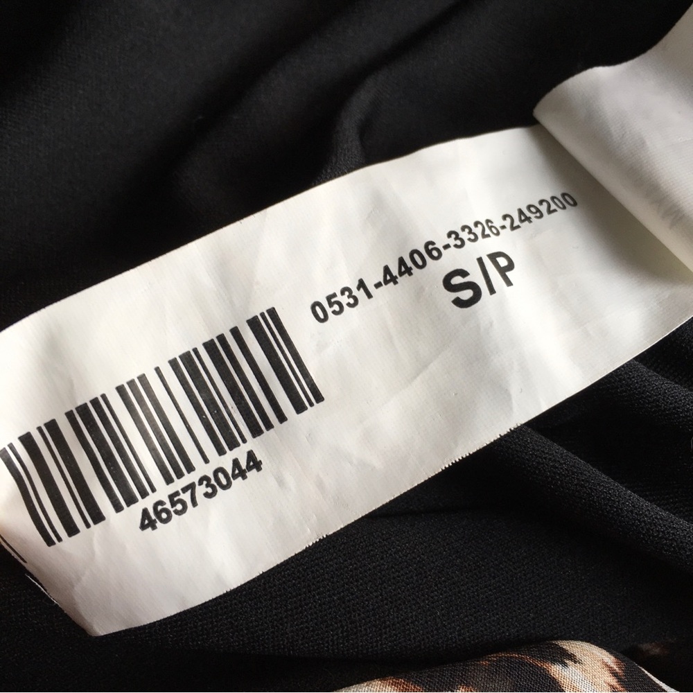 Streetwear Society Maxi Dress Size Small Leopard Print Mini Lined Sheer Fabric - Picture 9 of 12